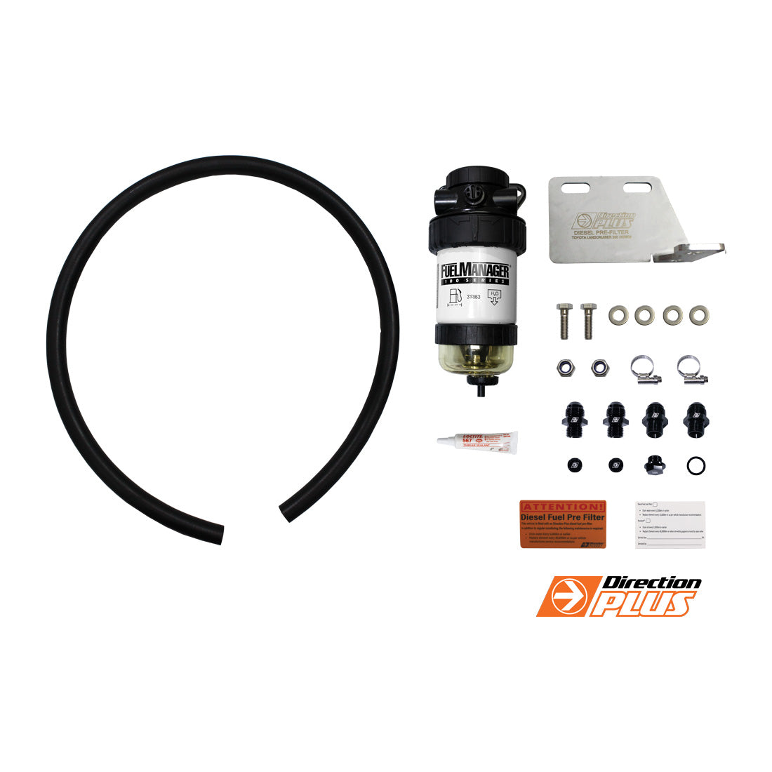 FUEL MANAGER PRE-FILTER + PROVENT COMBO KIT LAND CRUISER 200 SERIES (FMPV614DPC)