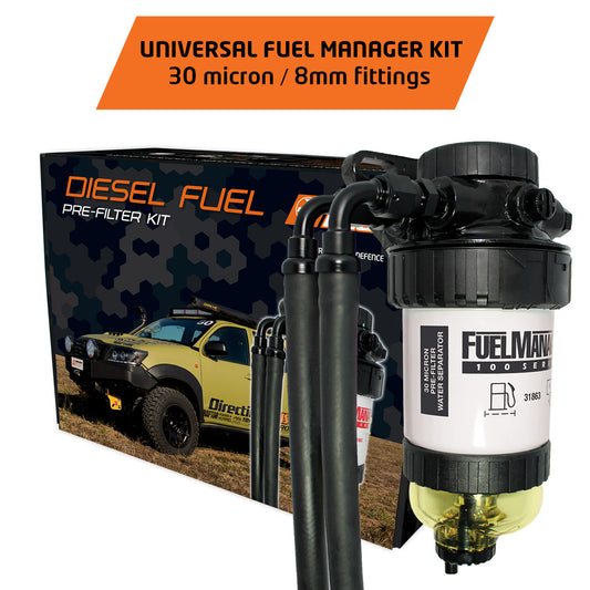 8MM + 30 MICRON UNIVERSAL FUEL MANAGER FINAL FILTER KIT(FM704DPK)